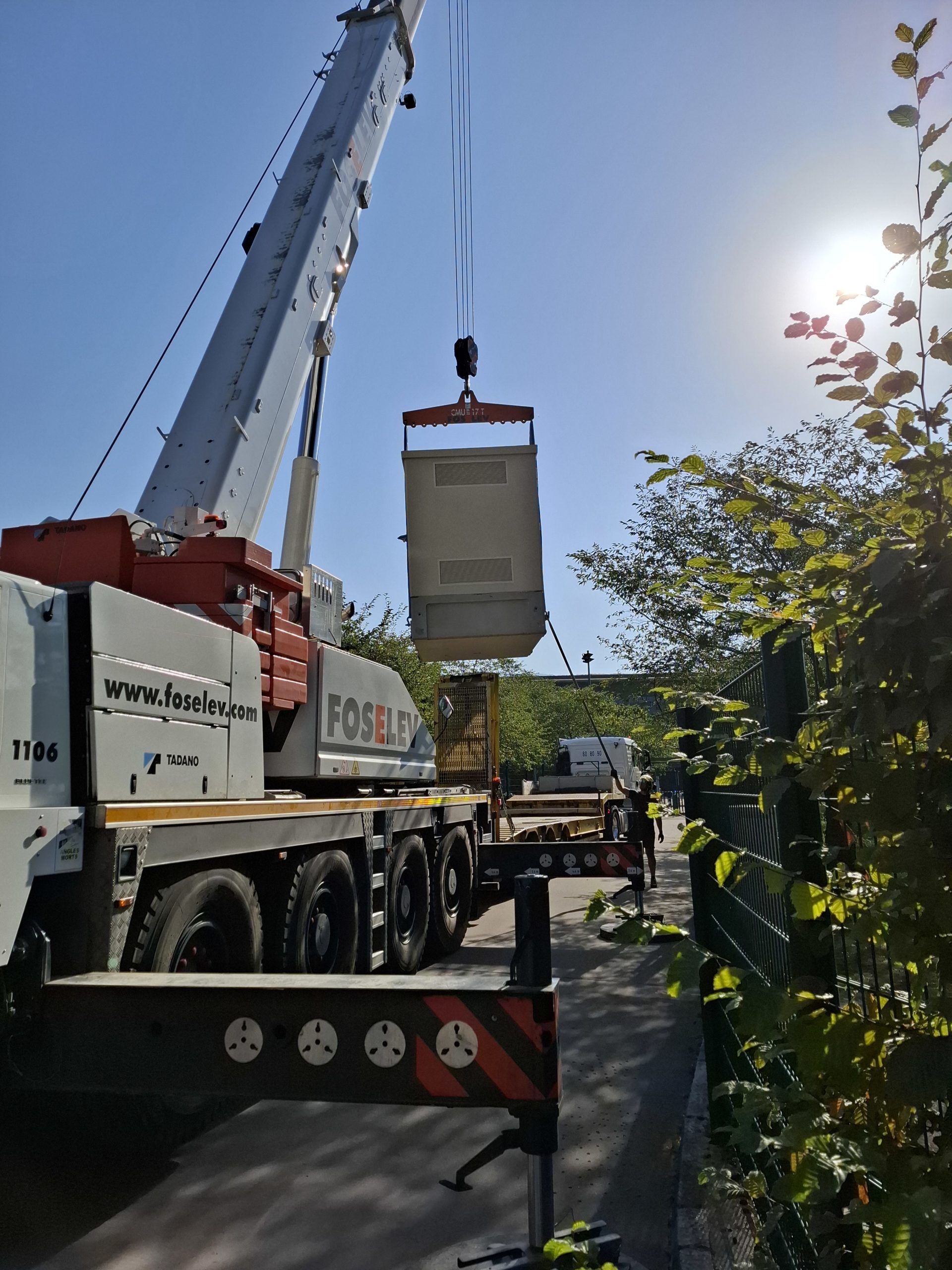Poste haute tension