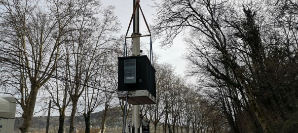 RIP - shelter installé à Saint Antonin Noble Val - Altitude - Octogone Fibre